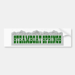 Steamboat Springs Bumper Sticker
