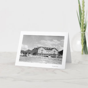 Steamboat Springs, CO Lodge and Cabins Photograp Card