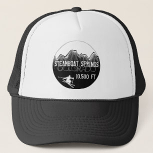 Steamboat Springs Colorado elevation ski hat