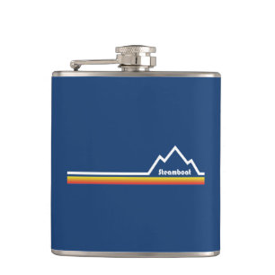 Steamboat Springs, Colorado Hip Flask