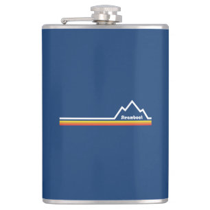 Steamboat Springs, Colorado Hip Flask