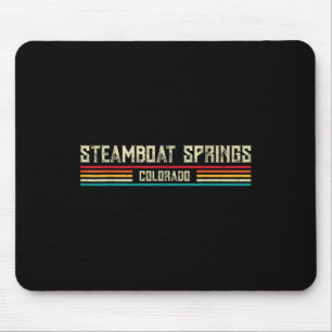 Steamboat Springs Colorado Mouse Mat