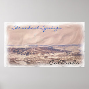 Steamboat Springs Colorado poster