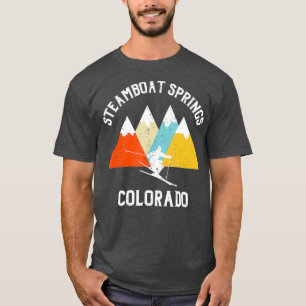 Steamboat Springs Colorado Ski Vacation Souvenir T-Shirt