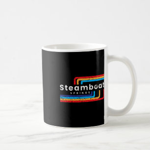 Steamboat Springs Colorado Skiing Vintage Steamboa Coffee Mug