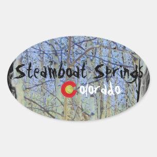 Steamboat Springs Colorado sticker