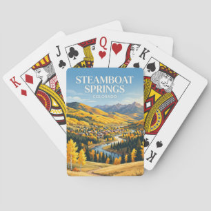 Steamboat Springs USA Playing Cards