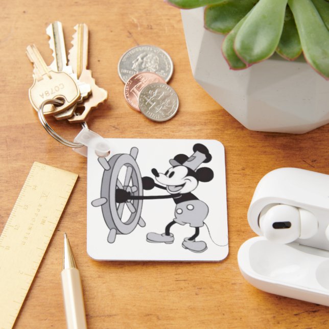 Steamboat Willie Mickey Keychain (Desk)