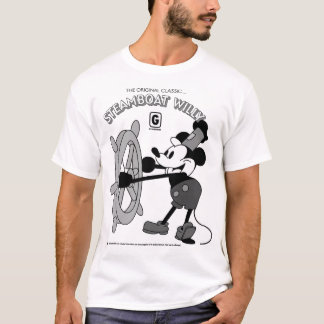 Steamboat Willie Retro T-Shirt 