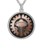Steamcon Logo/Copper Necklace