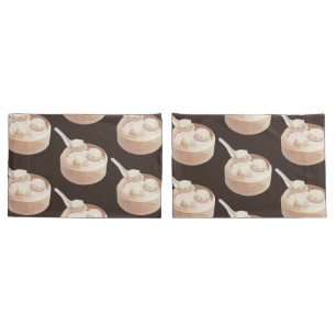 Steamed Bao Buns with Tea Pillowcase