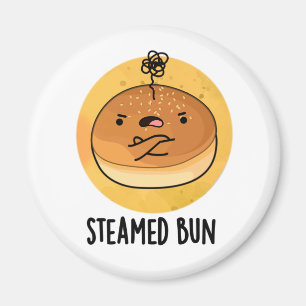 Steamed Bun Funny Food Pun  Magnet