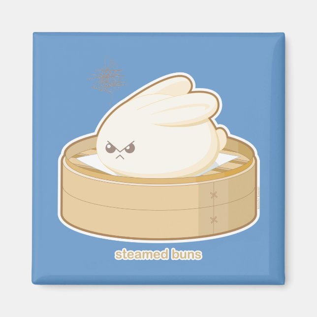 Steamed Buns Magnet (Front)