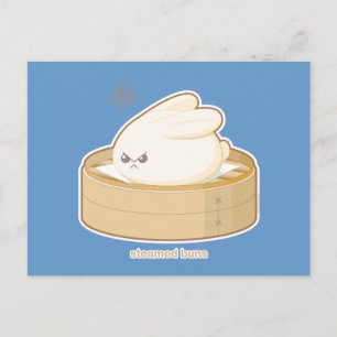 Steamed Buns Postcard
