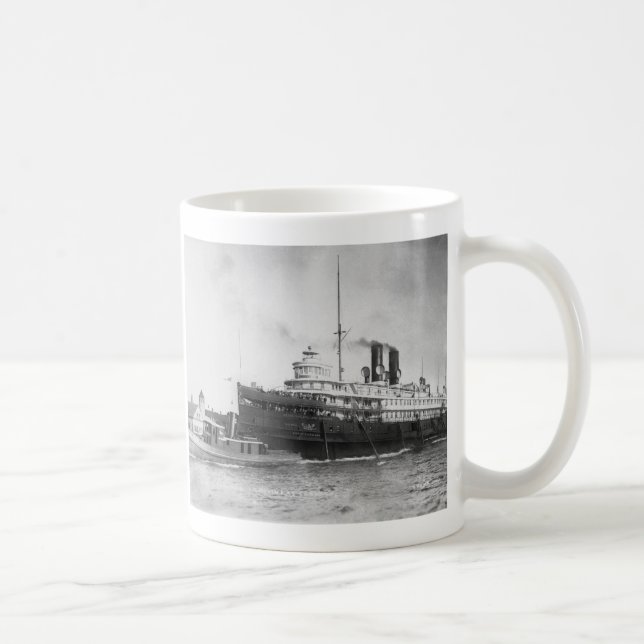 Steamer City of Cleveland Coffee Mug (Right)