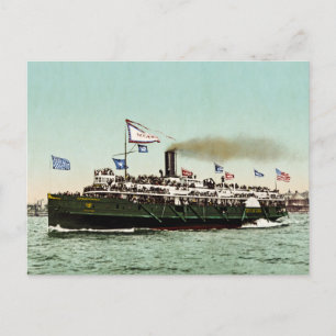 Steamer "City of Erie" 1900 Postcard