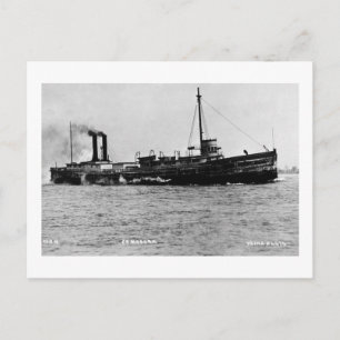 Steamer Comodore - Louis Pesha Photo Postcard