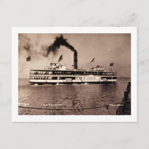 Steamer G.A. Boeckline - Louis Pesha Postcard