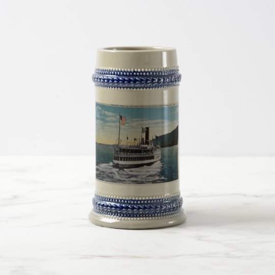 Steamer "Horicon", Lake George, New York Beer Stein