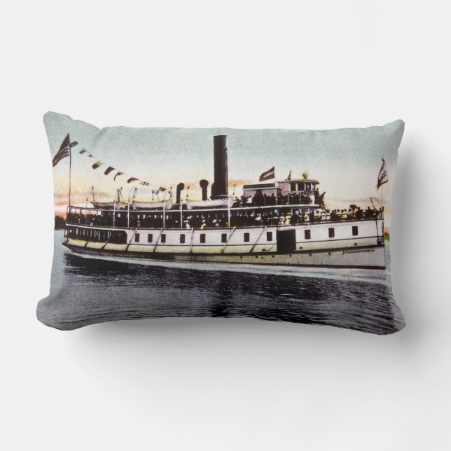 Steamer Machigonne aorpswell Steamboat Company Lumbar Cushion (Front)
