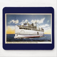 Steamer Naushon, Nantucket Steamboat Line, Mass.