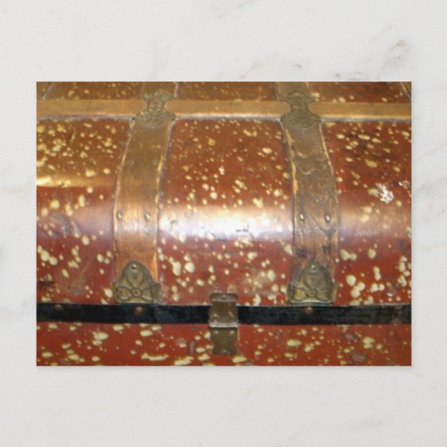 Steamer Trunk Postcard (Front)