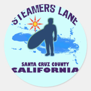 STEAMERS LANE CLASSIC ROUND STICKER