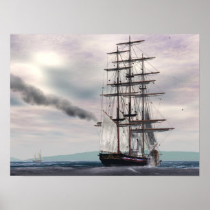 Steaming Home Poster