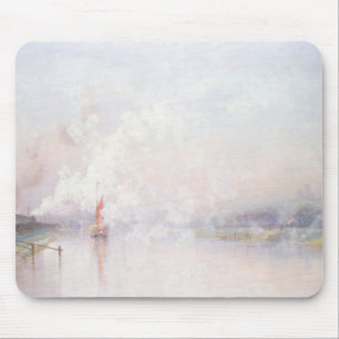 Steaming into Lincoln, 1894 Mouse Mat