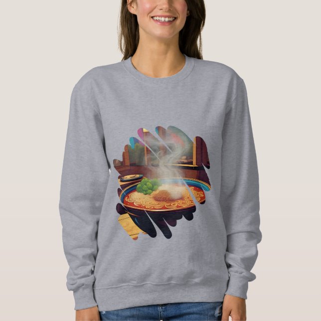 Steaming Noodles Bliss Sweatshirt (Front)