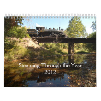Steaming Through The Year Calendar