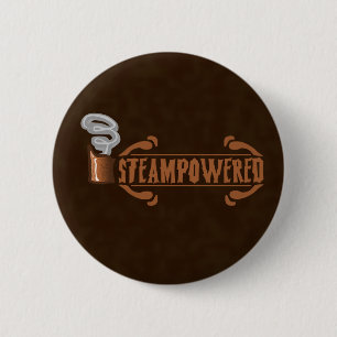Steampowered 6 Cm Round Badge