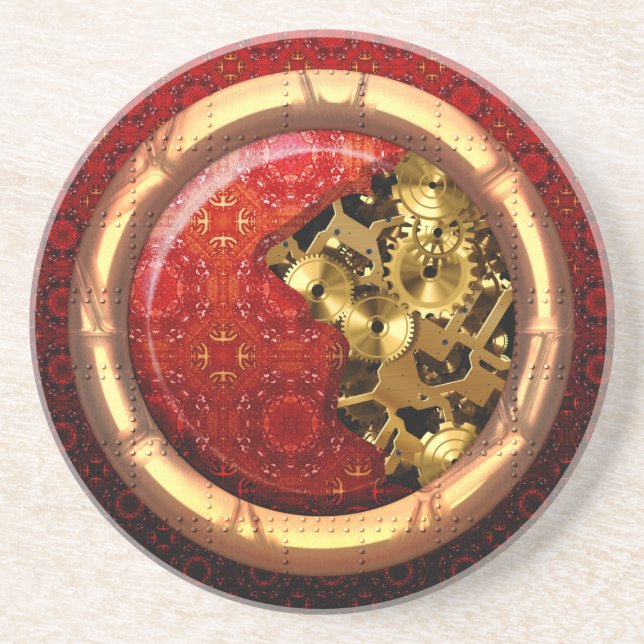Steampunk 12 Coaster Options (Front)