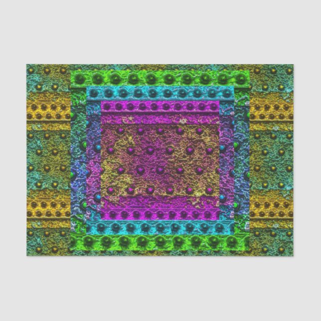 Steampunk 1 B,C,D & E Colour Options Tissue Paper (Front)