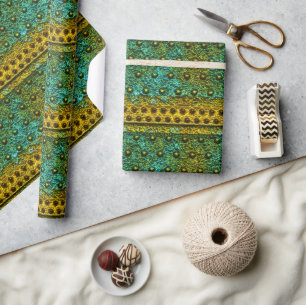 Steampunk 1 B,C,D & E Colour Options Wrapping Pape Paper