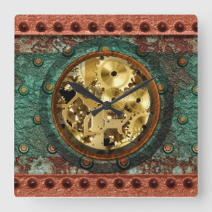 Steampunk 1B Clock