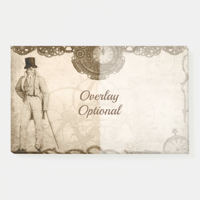 Steampunk 25A-B Options Post-it Notes (Front)