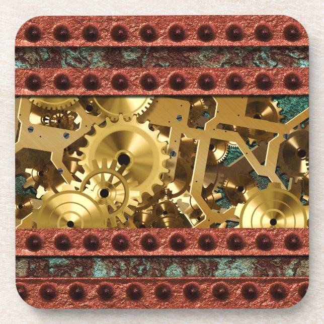 Steampunk 4 Coaster (Front)
