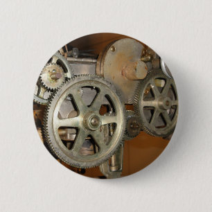 Steampunk 6 Cm Round Badge