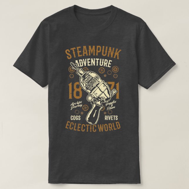 Steampunk Adventure T-Shirt (Design Front)