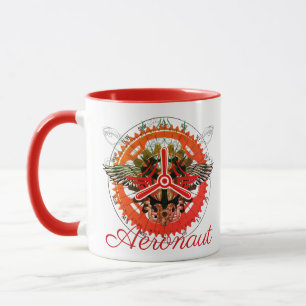 Steampunk Aeronaut, Himmelsmechanik Mug