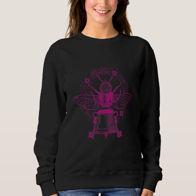 Steampunk Aesthetic Encyclopedia Mechanical Polini Sweatshirt (Front)