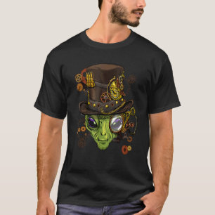 Steampunk Alien Steampunk  For Women & Men T-Shirt