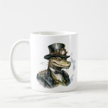 Steampunk Alligator Coffee Mug