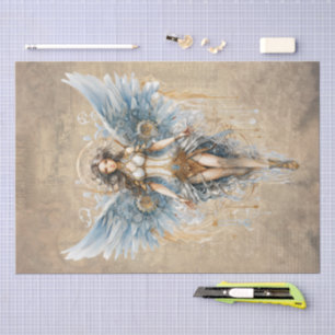 Steampunk Angel Tissue Paper