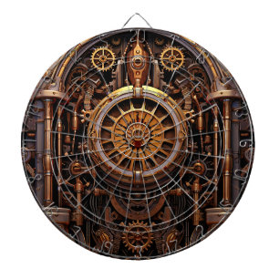 Steampunk Art Dartboard