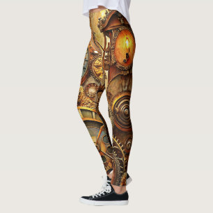 Steampunk Art Leggings