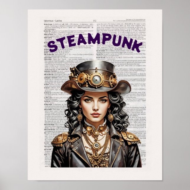 STEAMPUNK -----ART POSTER (Front)
