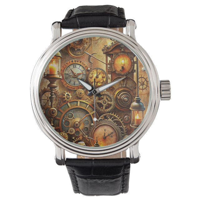 Steampunk Art Watch (Front)