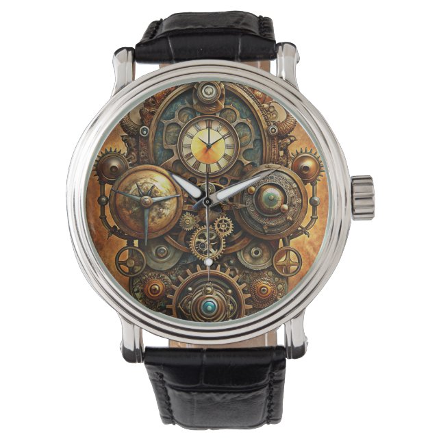 Steampunk Art Watch (Front)